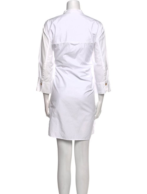 Vince Mock Neck Knee-Length Dress