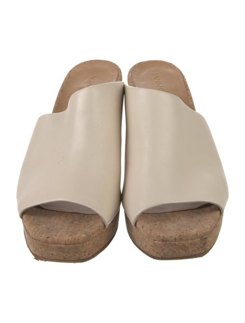 Vince Leather Slides