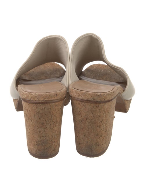 Vince Leather Slides