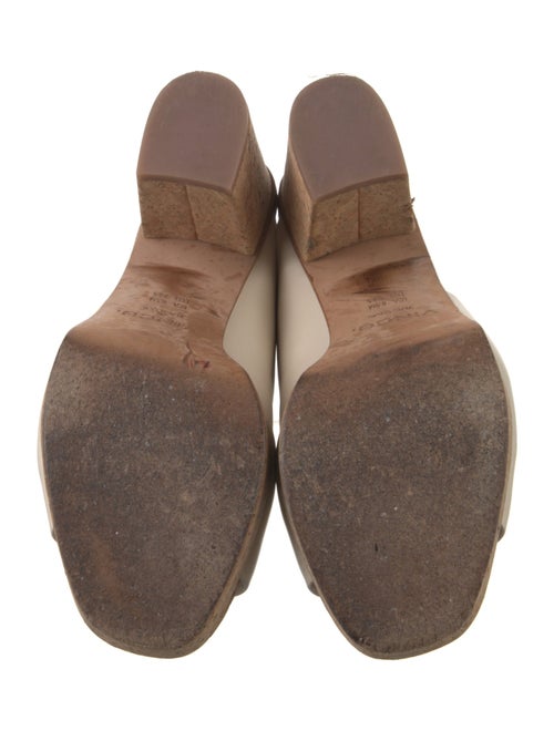 Vince Leather Slides