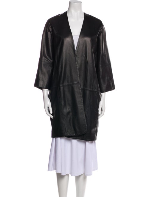 Vince Leather Coat