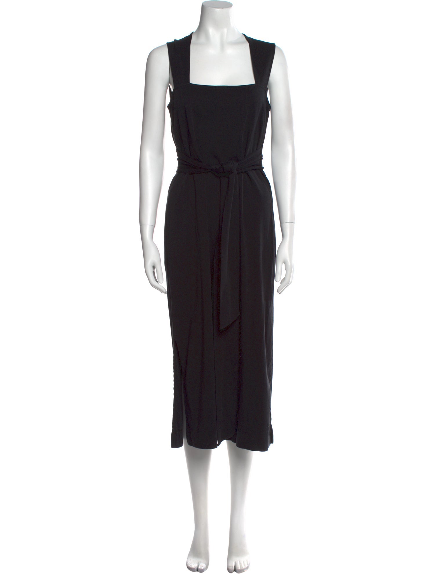 Vince Square Neckline Long Dress