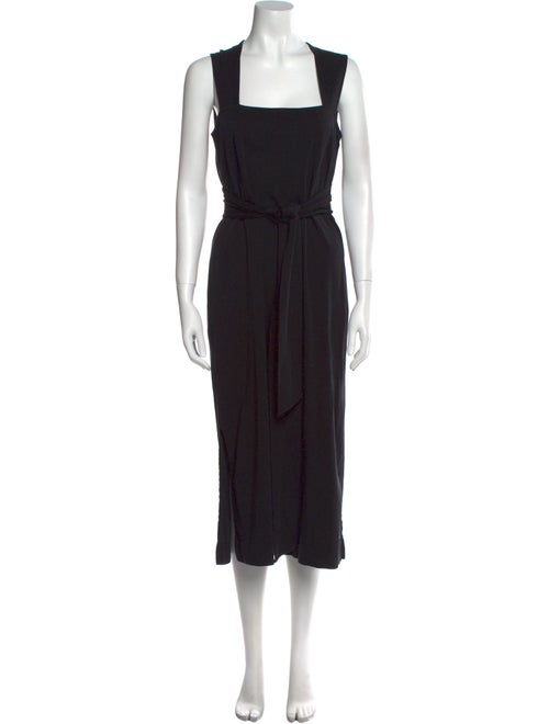 Vince Square Neckline Long Dress
