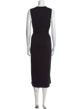 Vince Square Neckline Long Dress