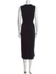 Vince Square Neckline Long Dress