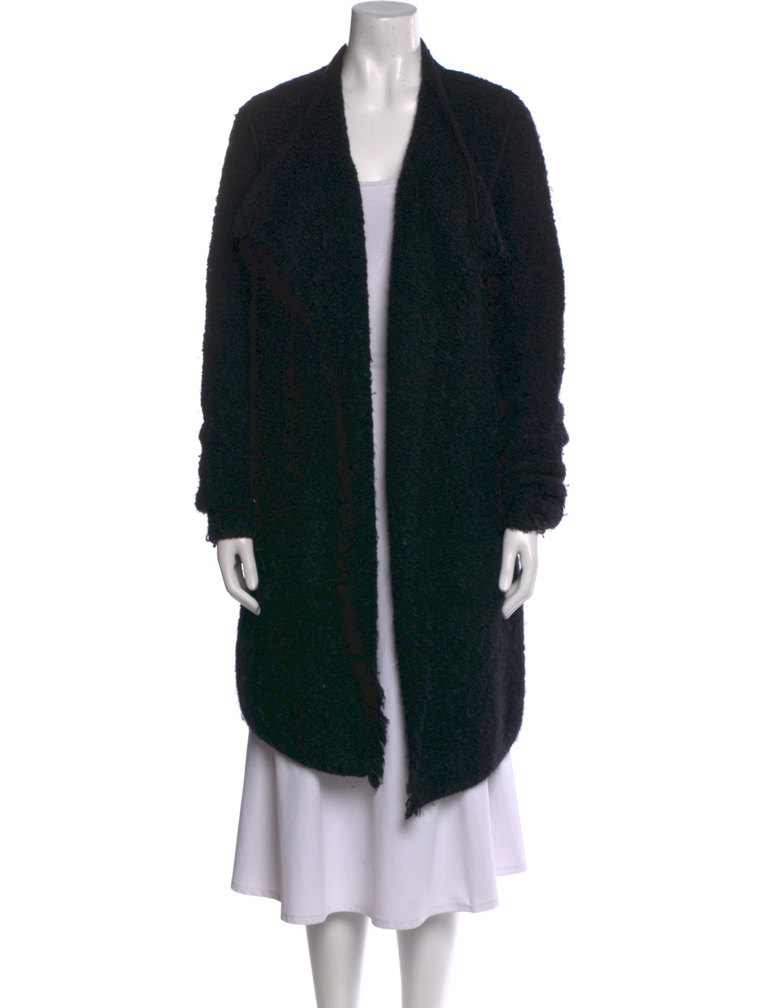 Vince Merino Wool Open Front Sweater