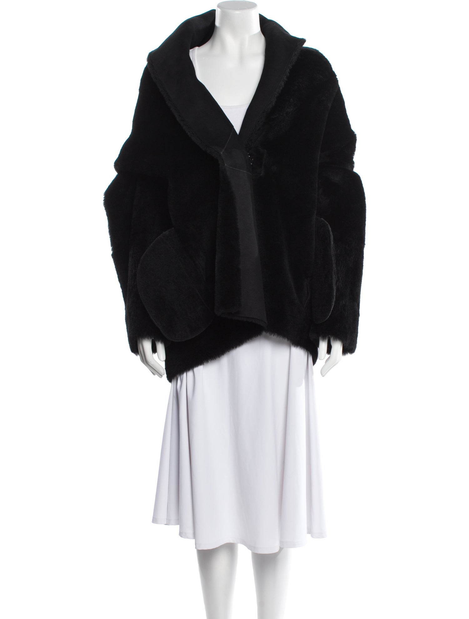 Vince Shearling Fur Coat