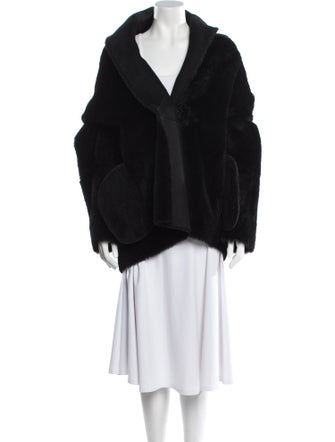 Vince Shearling Fur Coat