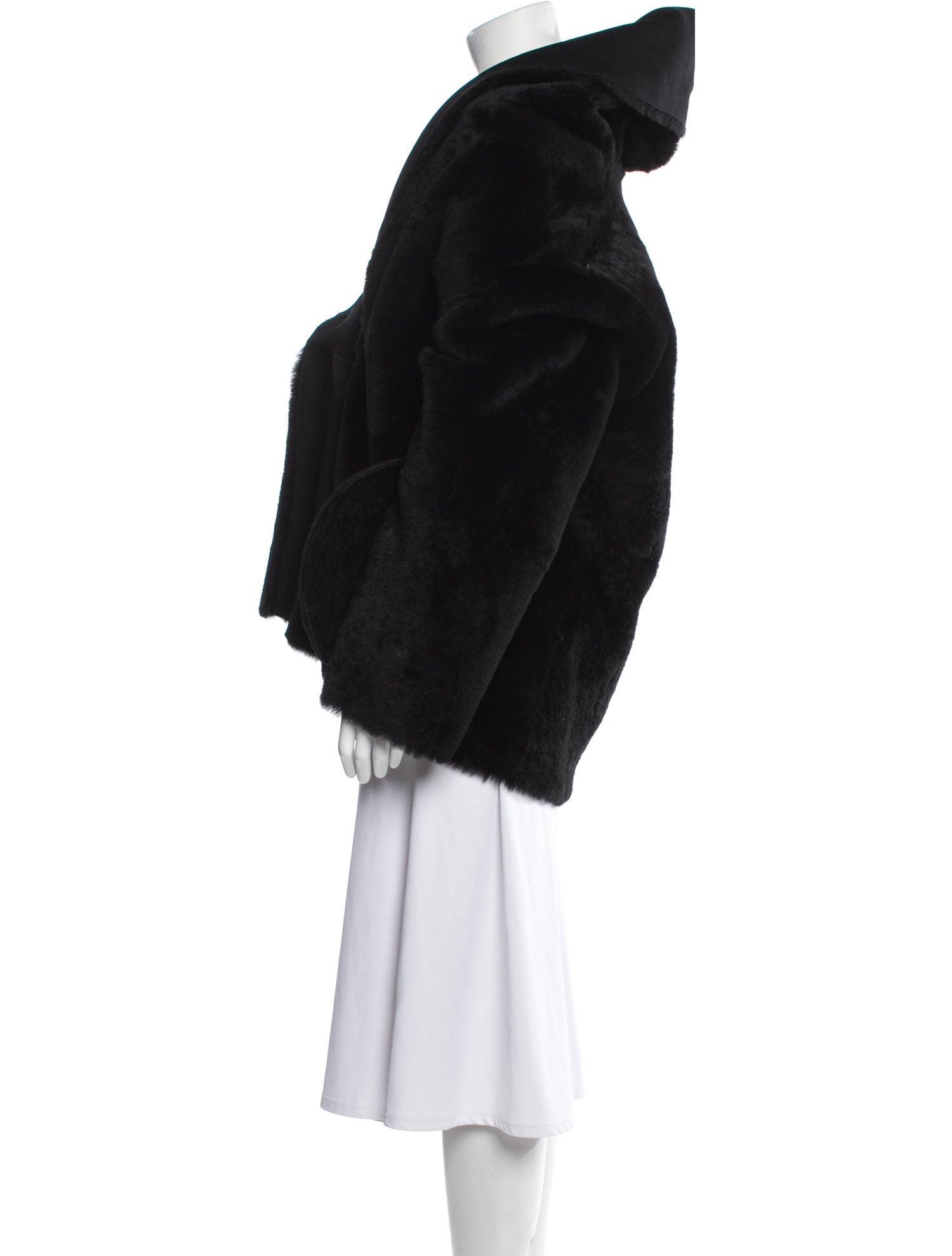 Vince Shearling Fur Coat