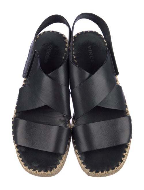 Vince Leather Slingback Sandals