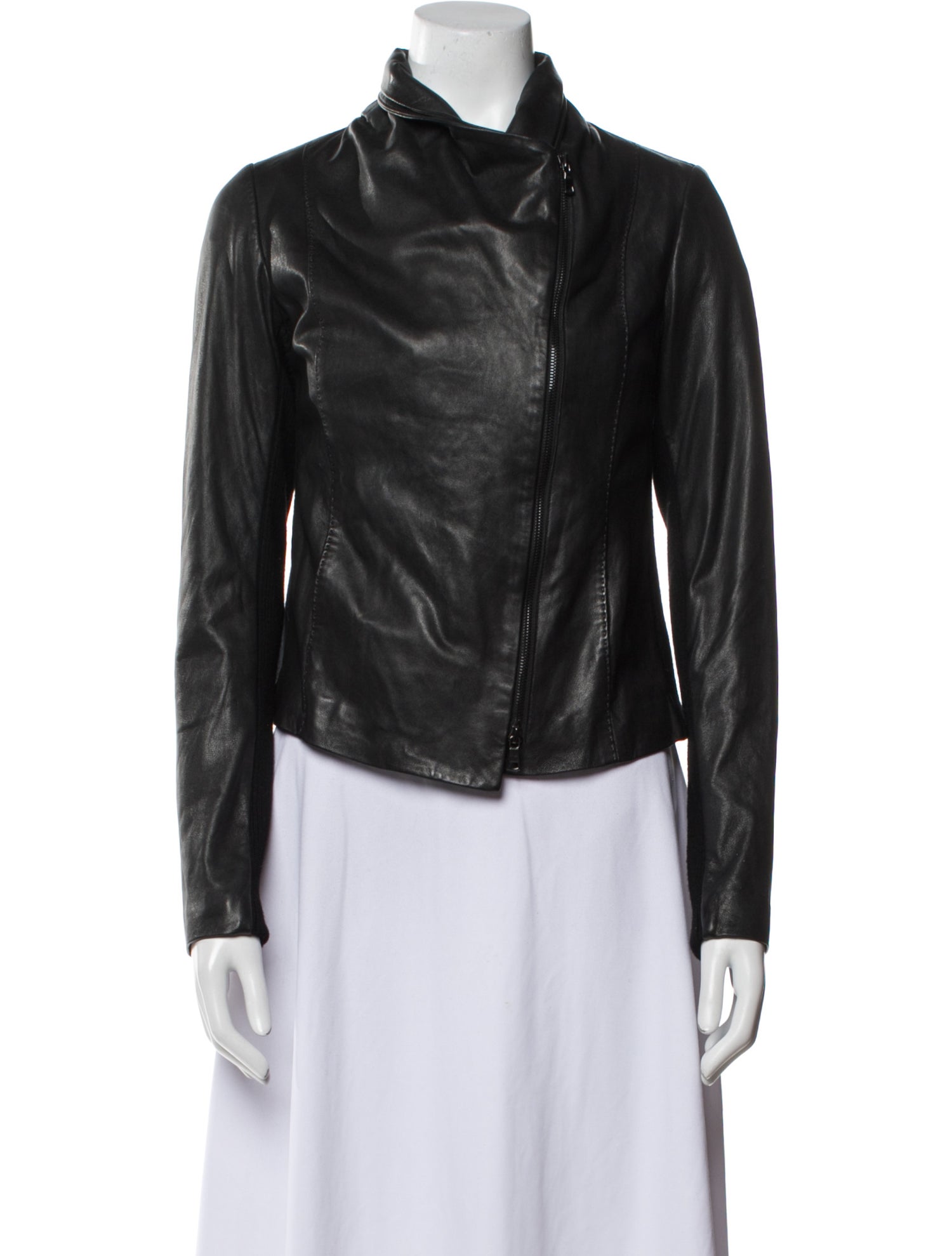 Vince Leather Biker Jacket