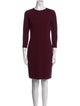 Vince Crew Neck Knee-Length Dress