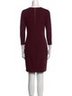 Vince Crew Neck Knee-Length Dress