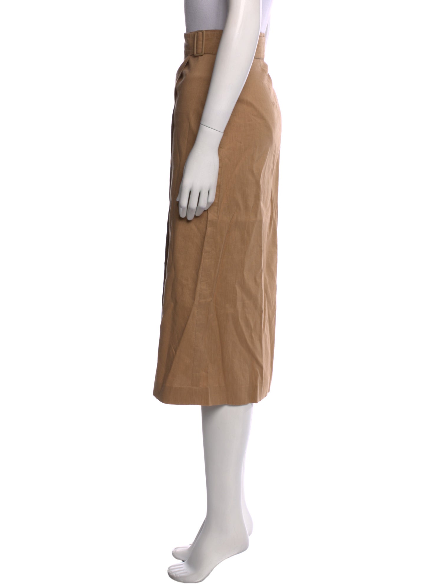 Vince Linen Midi Length Skirt