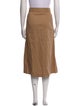 Vince Linen Midi Length Skirt