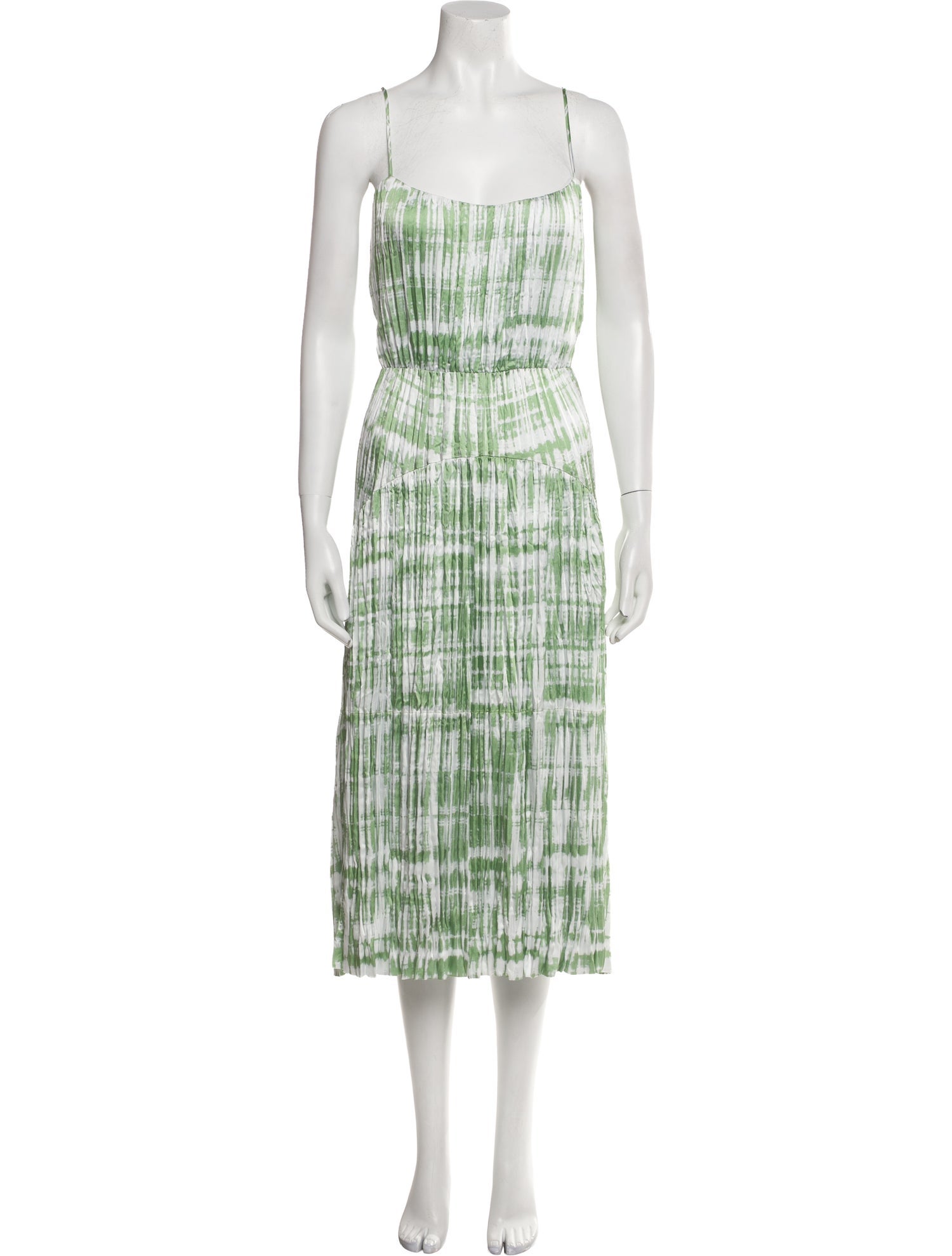 Vince Tie-Dye Print Long Dress w/ Tags