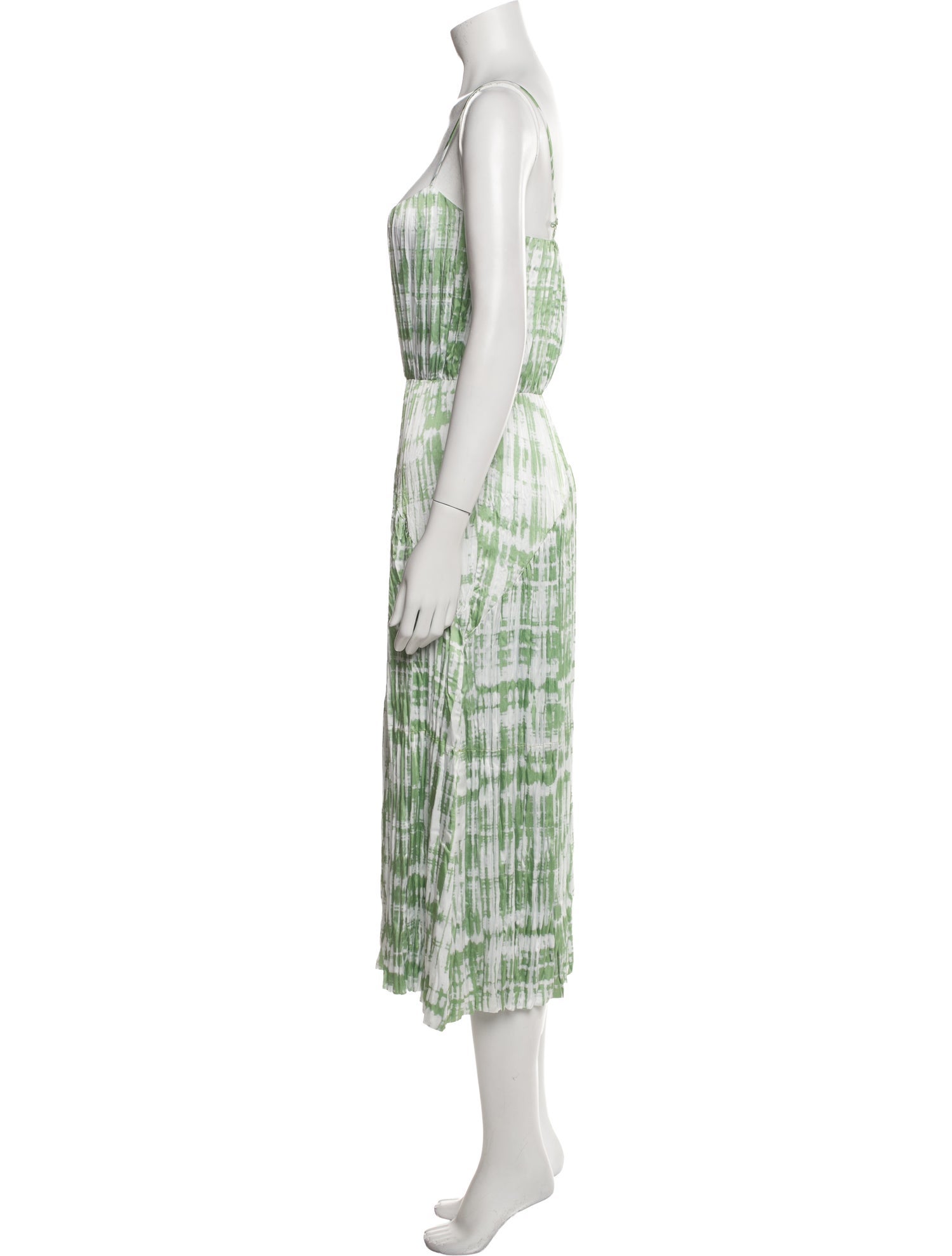 Vince Tie-Dye Print Long Dress w/ Tags