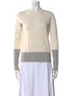 Vince Cashmere Colorblock Pattern Sweater