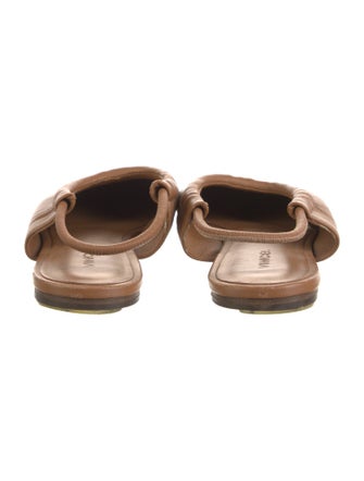 Vince Leather Slingback Flats