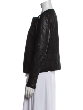 Vince Linen Biker Jacket