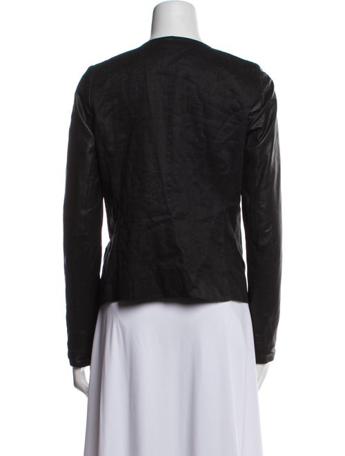 Vince Linen Biker Jacket