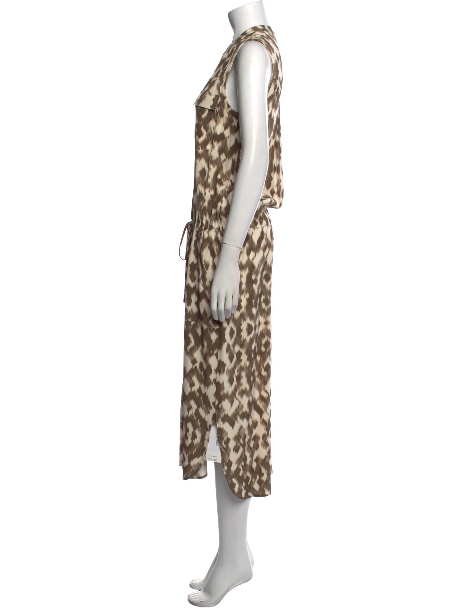 Vince Silk Long Dress