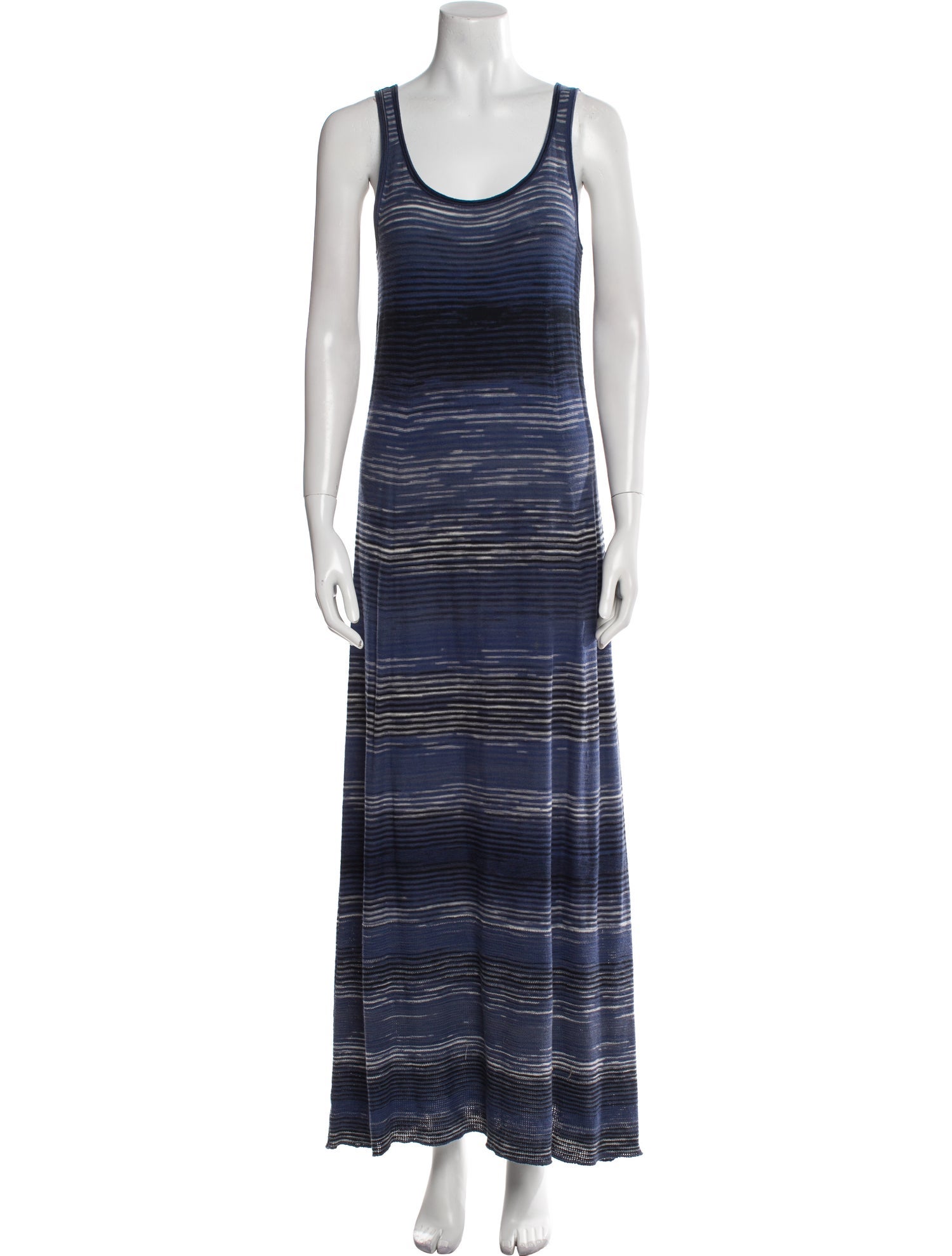 Vince Striped Long Dress