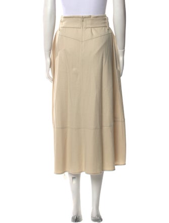 Vince Wool Midi Length Skirt