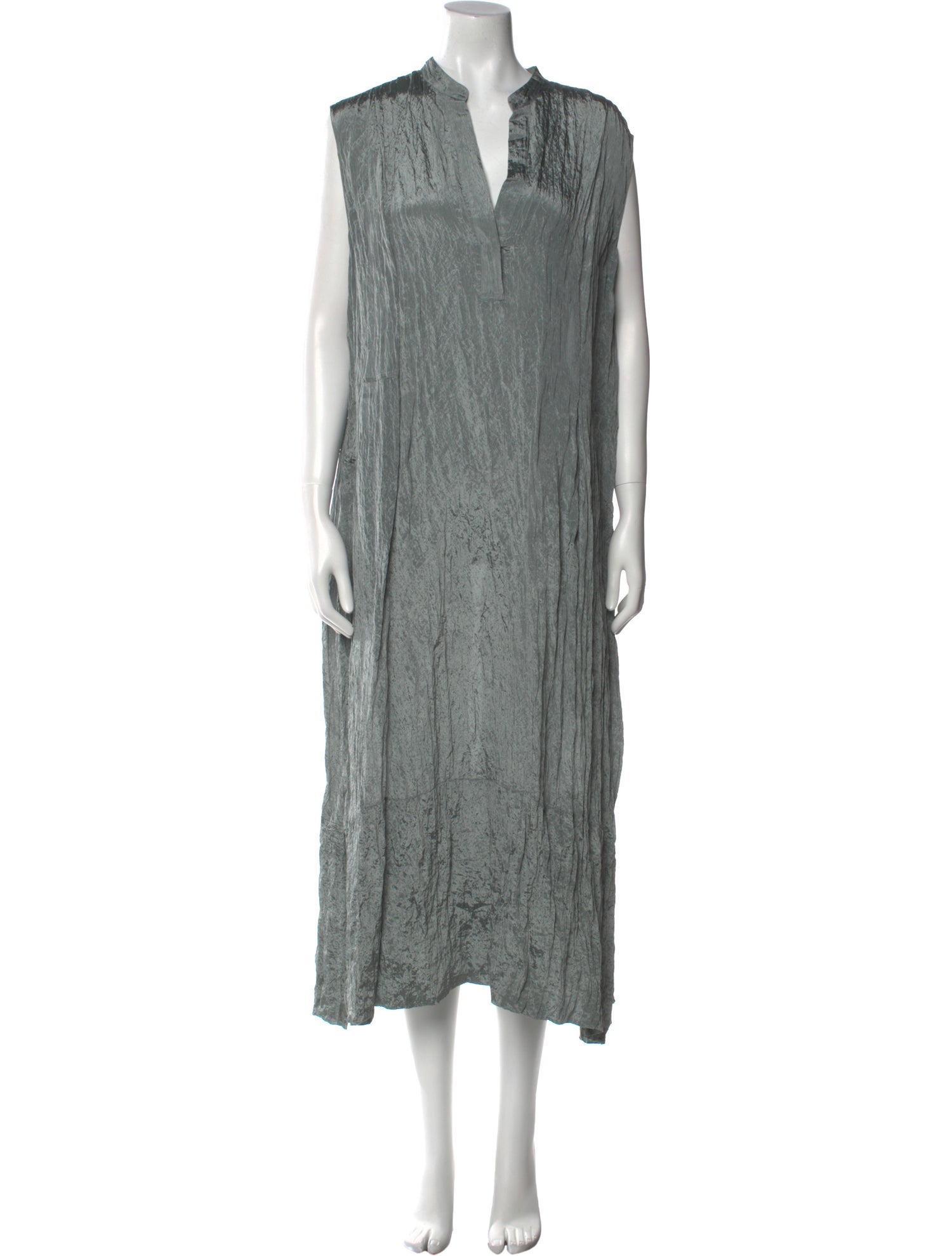 Vince V-Neck Long Dress