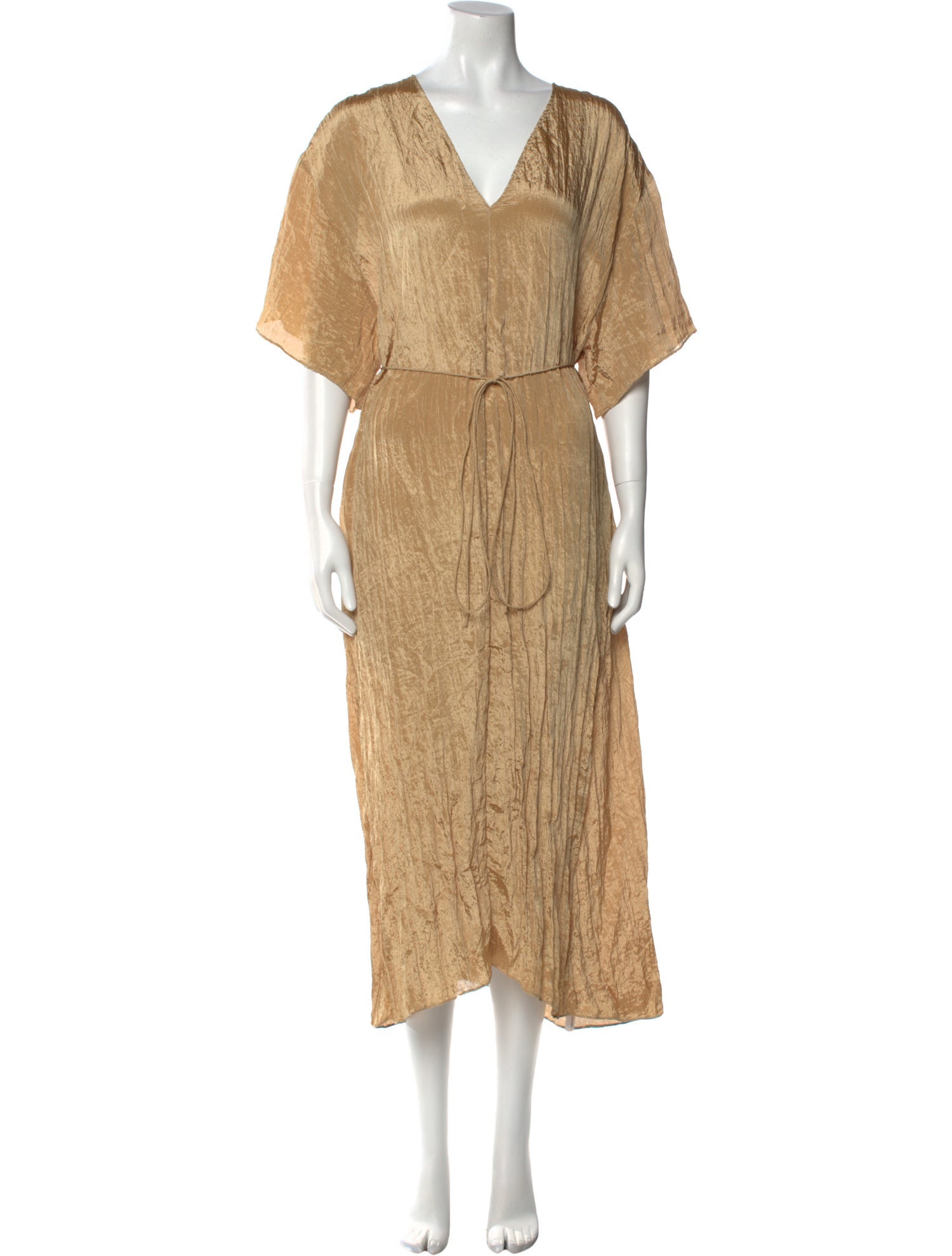 Vince V-Neck Long Dress