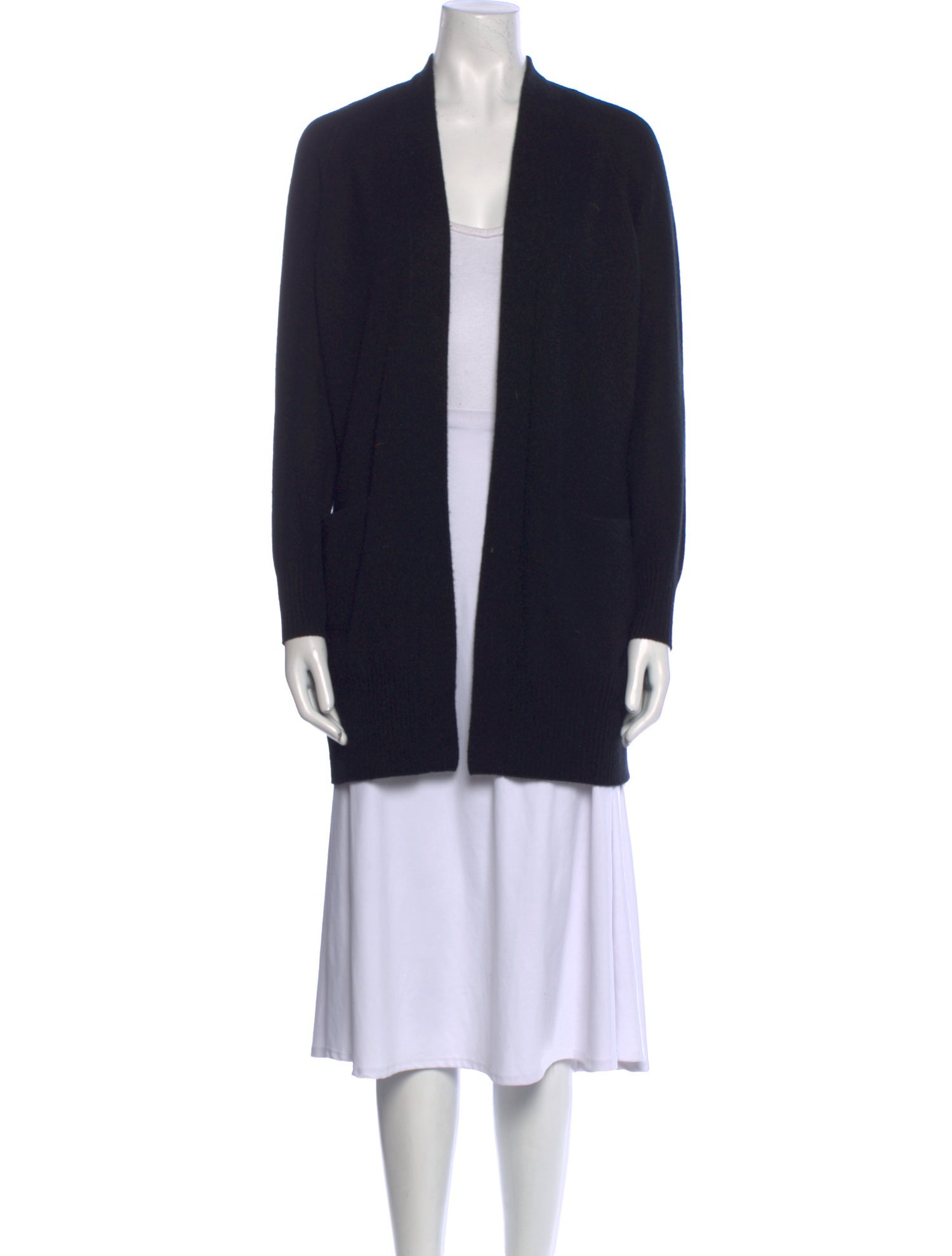 Vince Cashmere Open Front Sweater