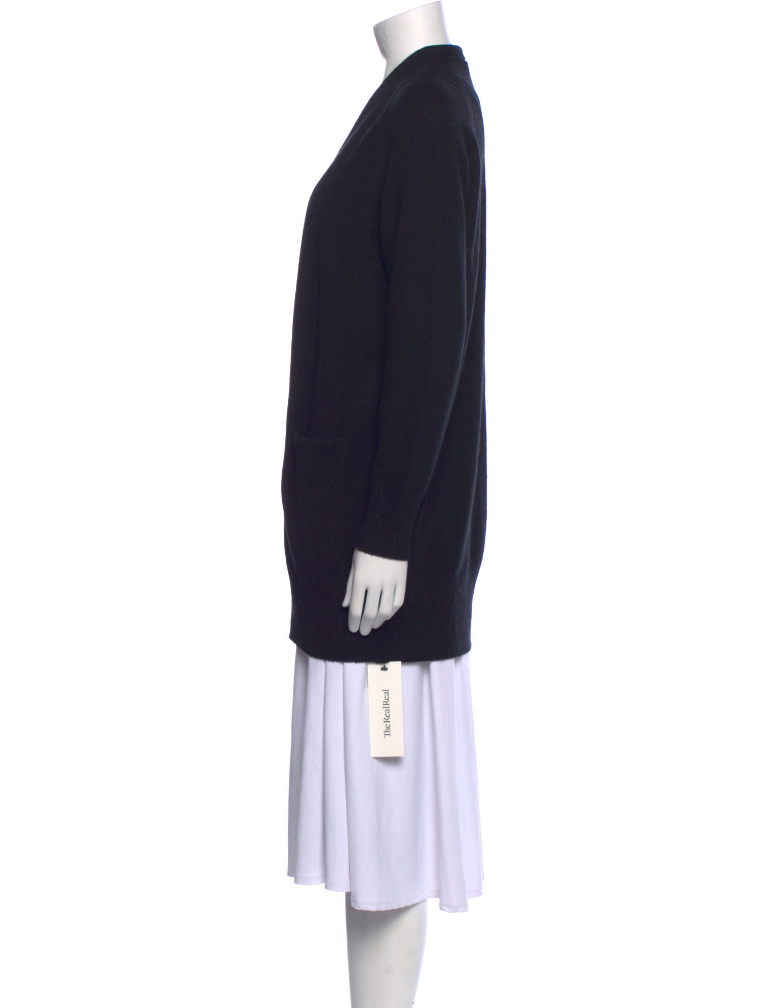Vince Cashmere Open Front Sweater
