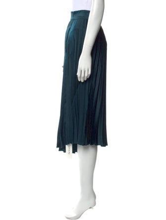 Vince Raw-Edge Trim Midi Length Skirt