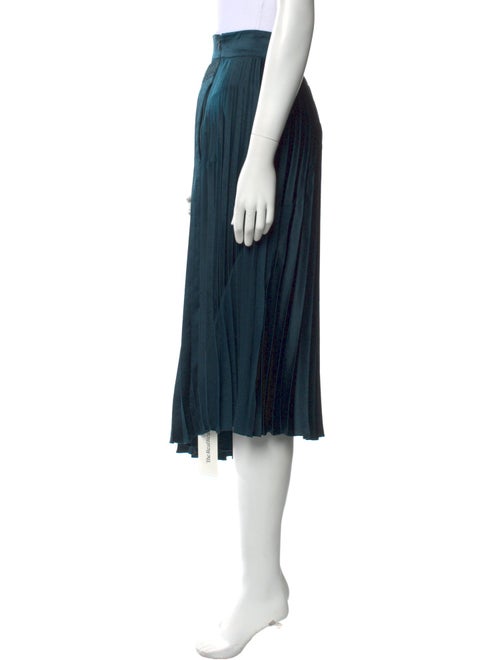 Vince Raw-Edge Trim Midi Length Skirt