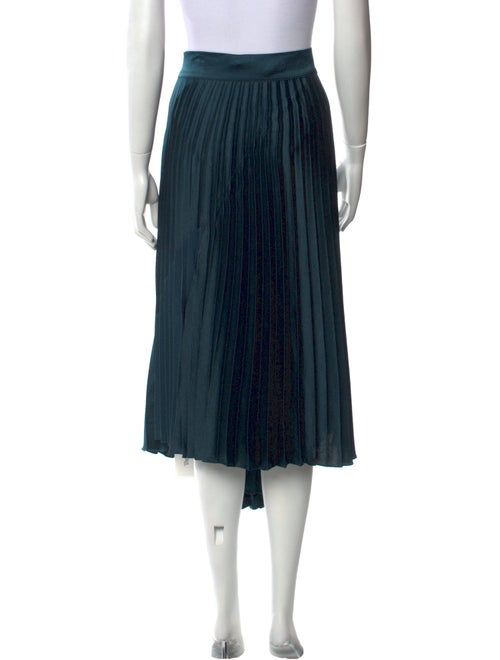 Vince Raw-Edge Trim Midi Length Skirt