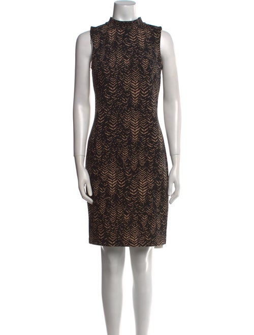 Vince Printed Knee-Length Dress