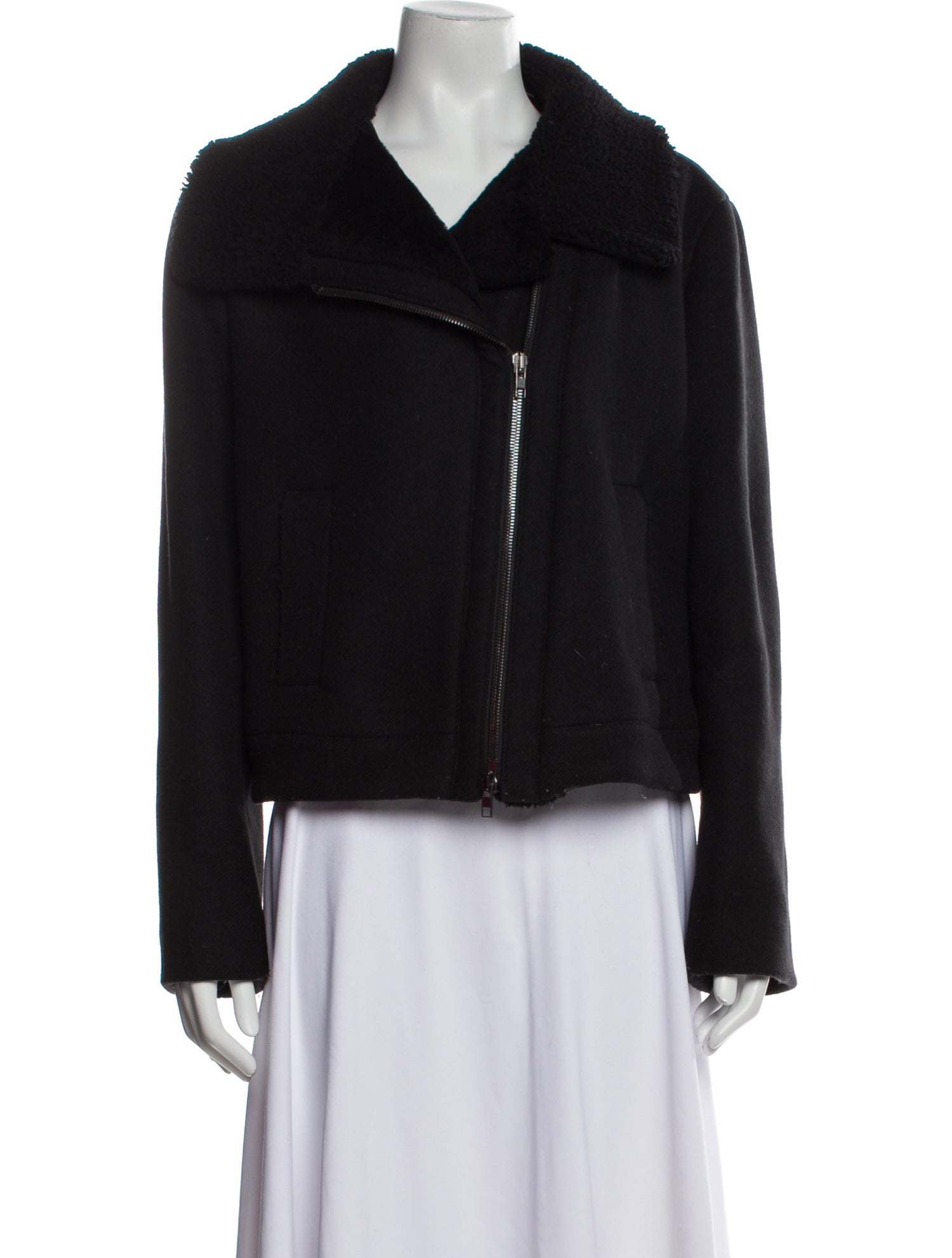 Vince Wool Fur Jacket