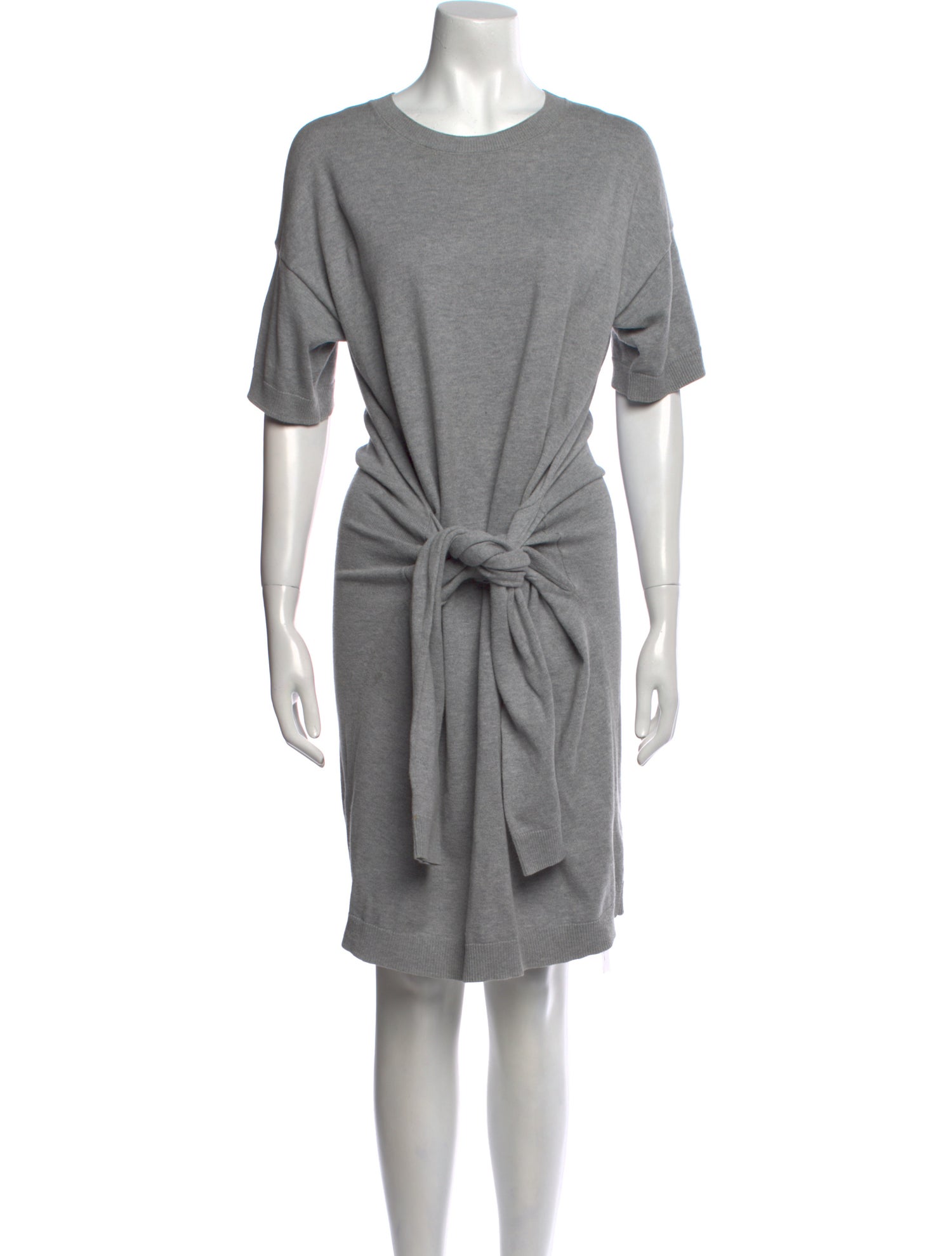 Vince Crew Neck Knee-Length Dress