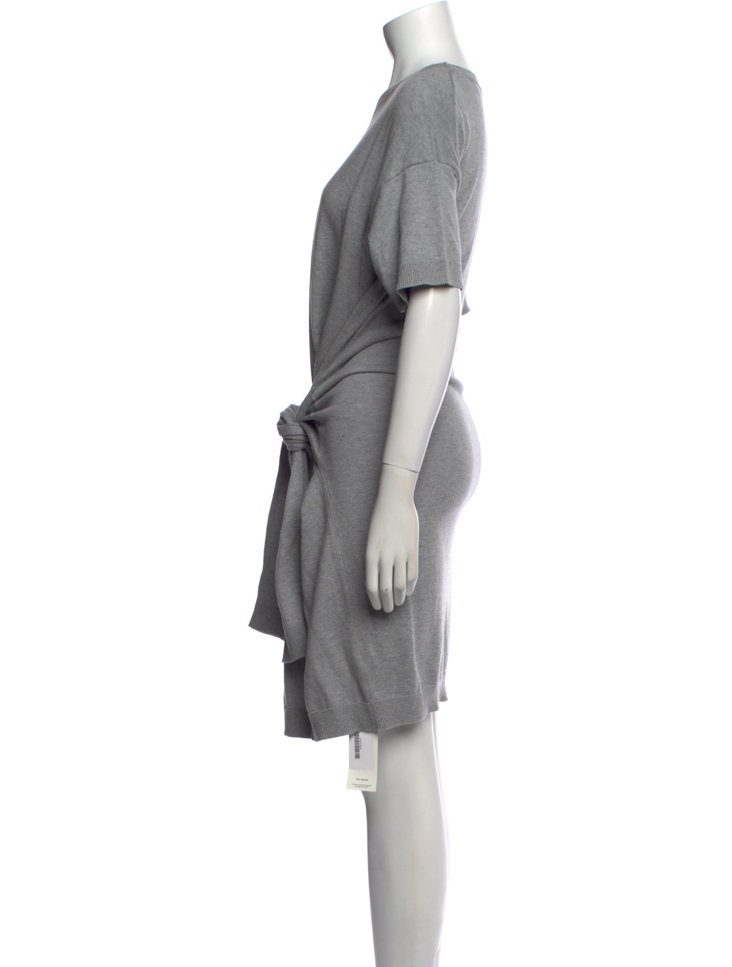 Vince Crew Neck Knee-Length Dress