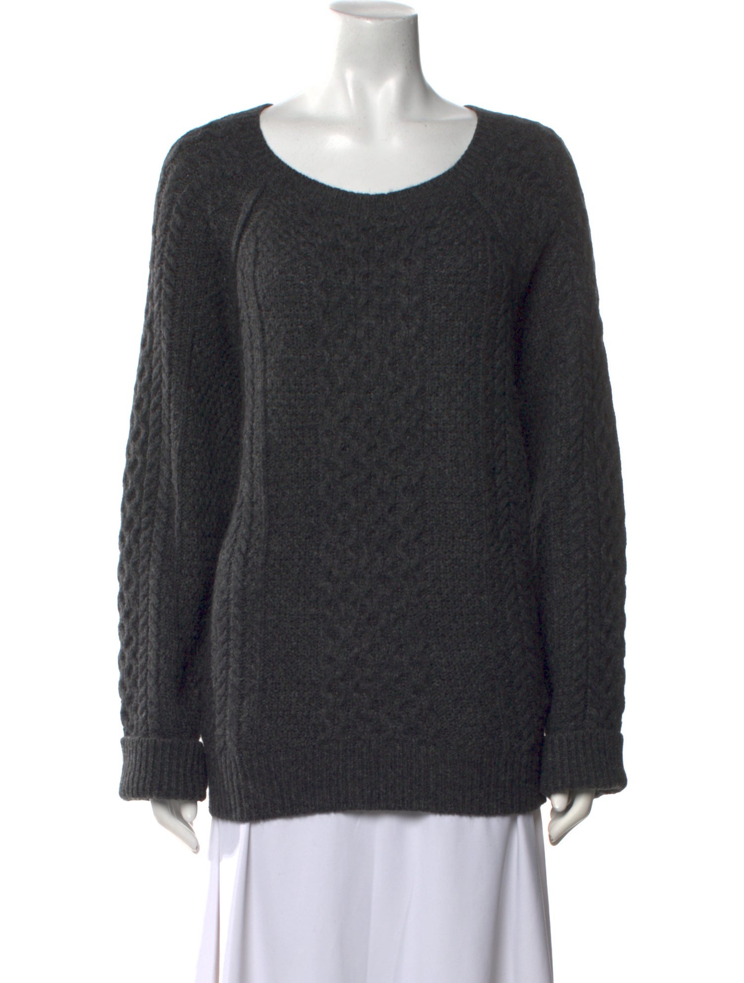 Vince Merino Wool Scoop Neck Sweater