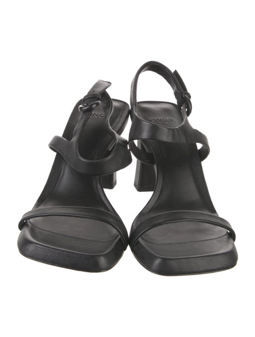 Vince Leather Slingback Sandals