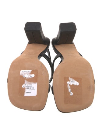 Vince Leather Slingback Sandals