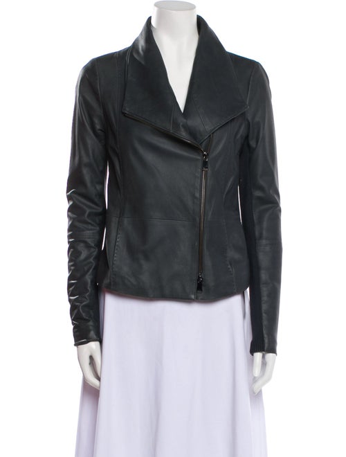 Vince Goat Leather Biker Jacket