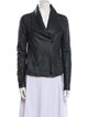 Vince Goat Leather Biker Jacket