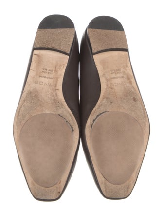 Vince Leather Mary Jane Flats