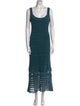 Vince Scoop Neck Long Dress