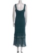 Vince Scoop Neck Long Dress