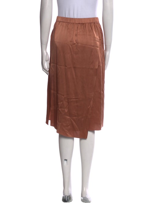 Vince Silk Midi Length Skirt