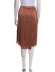 Vince Silk Midi Length Skirt