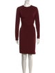 Vince Crew Neck Knee-Length Dress
